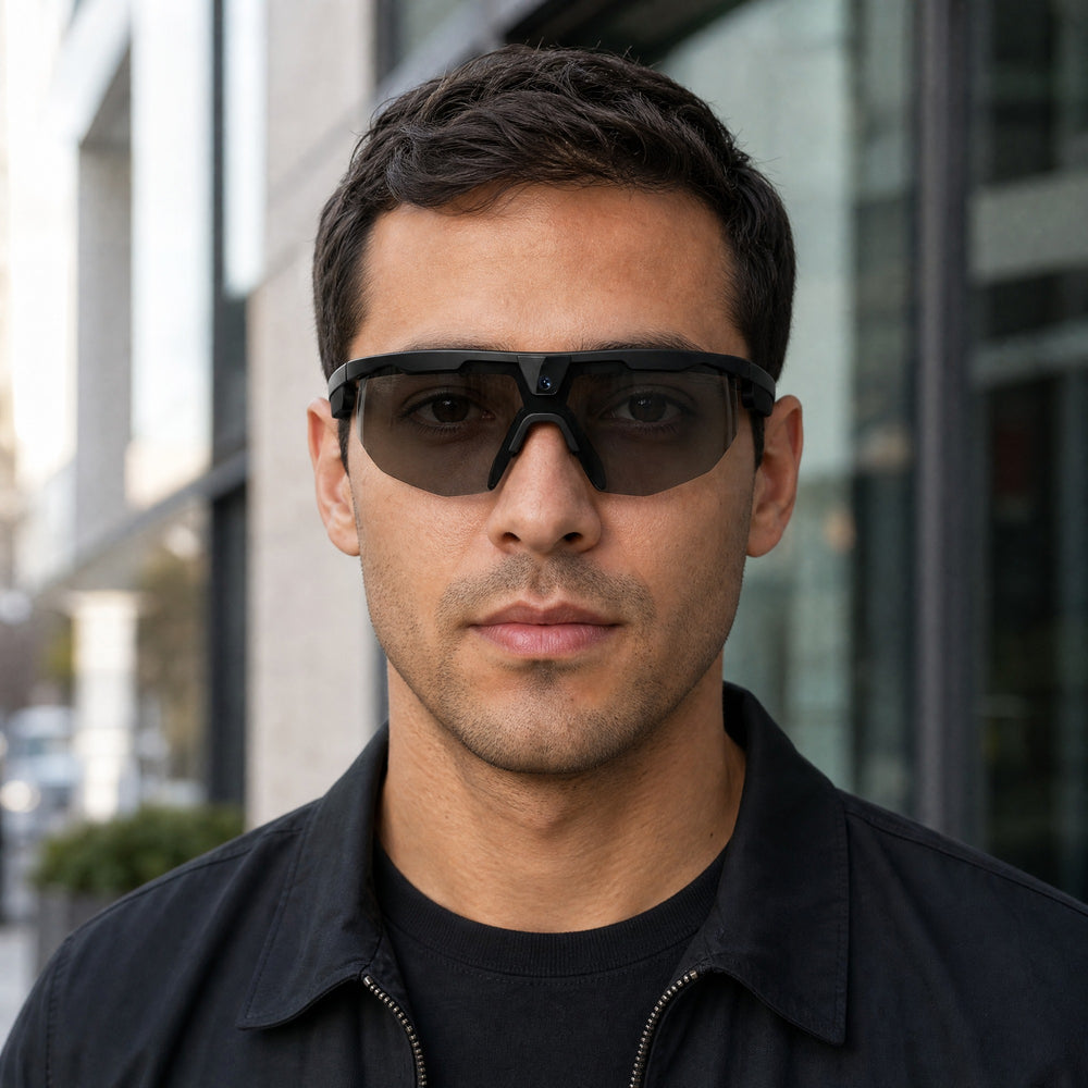 Valéry eyewear, front view worn by an adult model