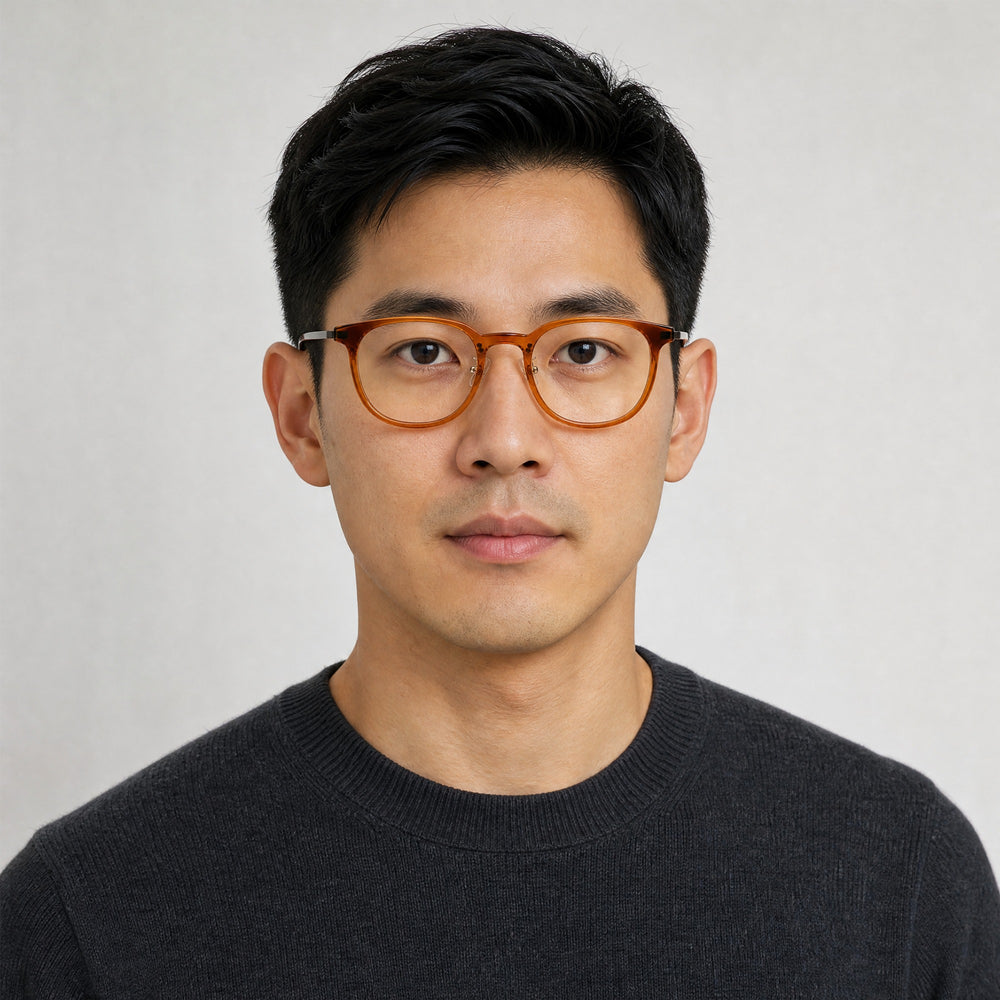 Paul eyewear, front view worn by an adult model