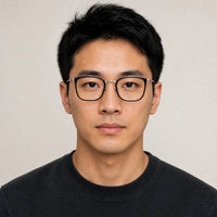 Anatole eyewear, front view worn by an adult model