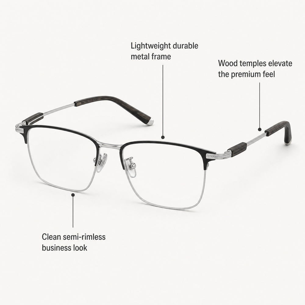 Aurélien eyewear, overview of three key eyewear features