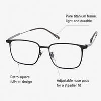 Damien eyewear, overview of three key eyewear features