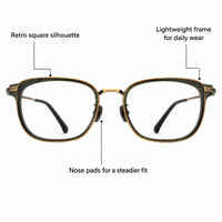 Théo eyewear, overview of three key eyewear features