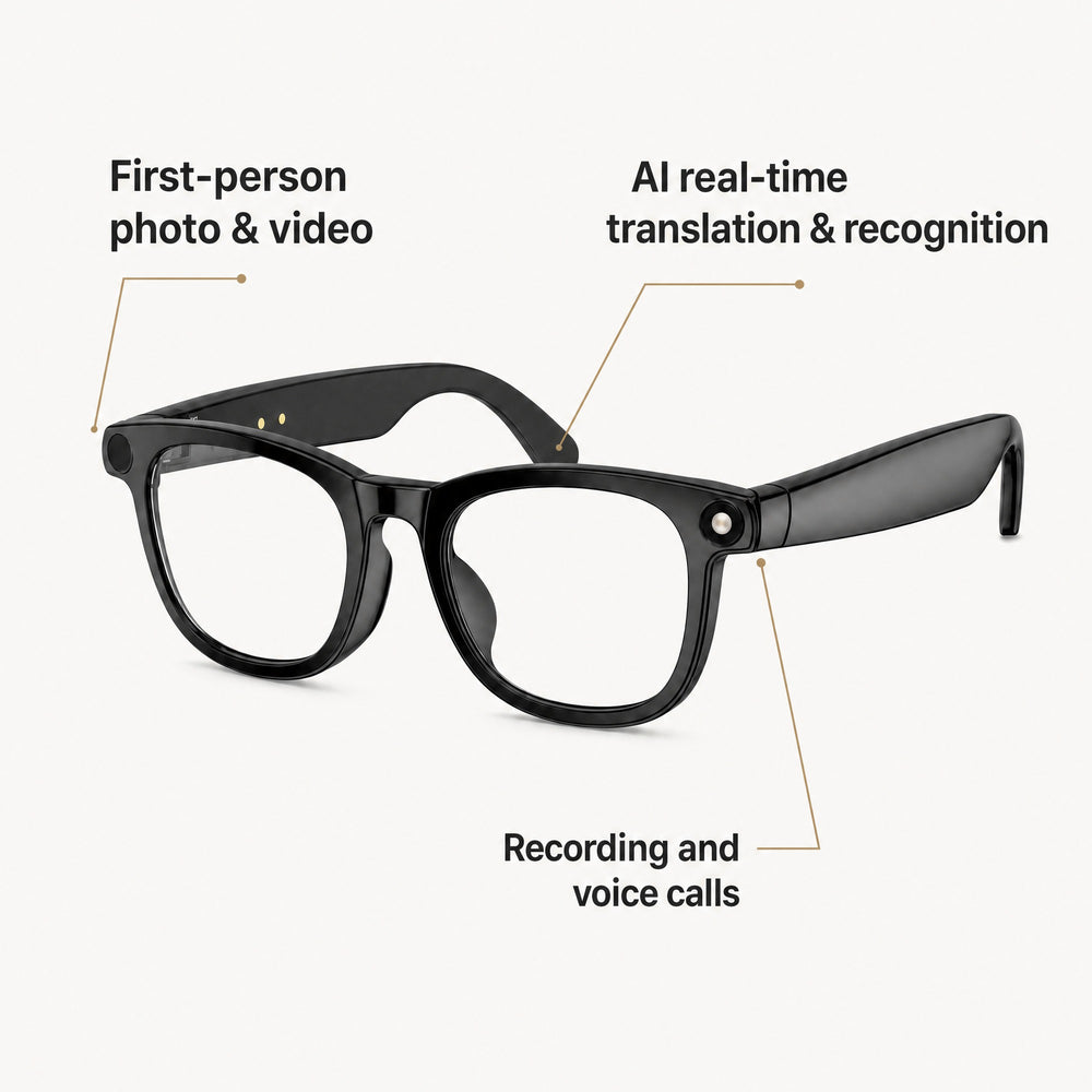 Michel eyewear, overview of three key eyewear features
