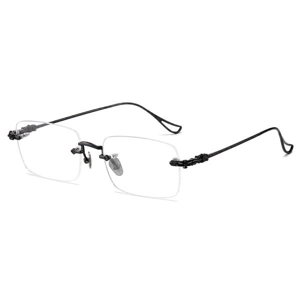 Anatole eyewear, clean front product view on a white background