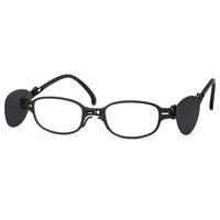 Milo eyewear, clean front product view on a white background