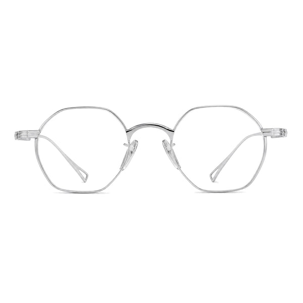 Lucien eyewear, clean front product view on a white background