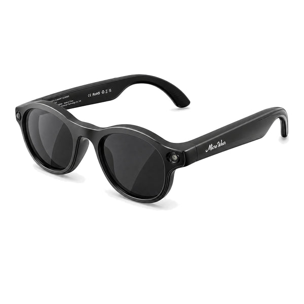 Cyrille eyewear, clean front product view on a white background
