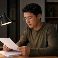 Jacques eyewear, eyewear worn in an everyday lifestyle setting