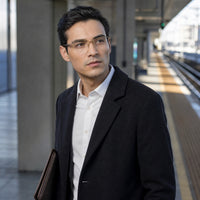 Clément eyewear, eyewear worn in an everyday lifestyle setting