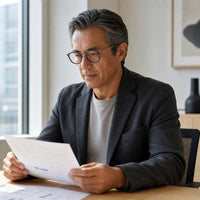 Jules eyewear, eyewear worn in a third everyday lifestyle setting